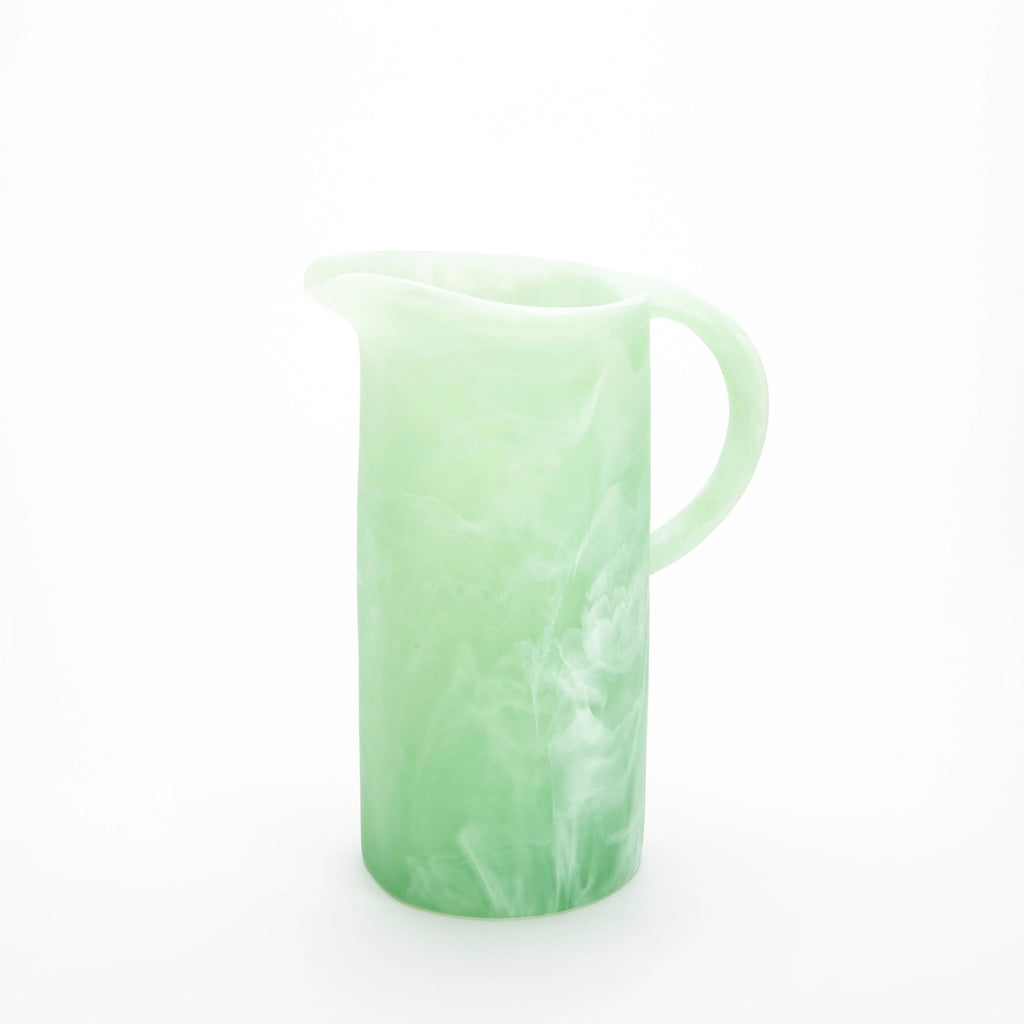 Nashi Home Resin Mint Swirl Classical Jug - Charles Mayer