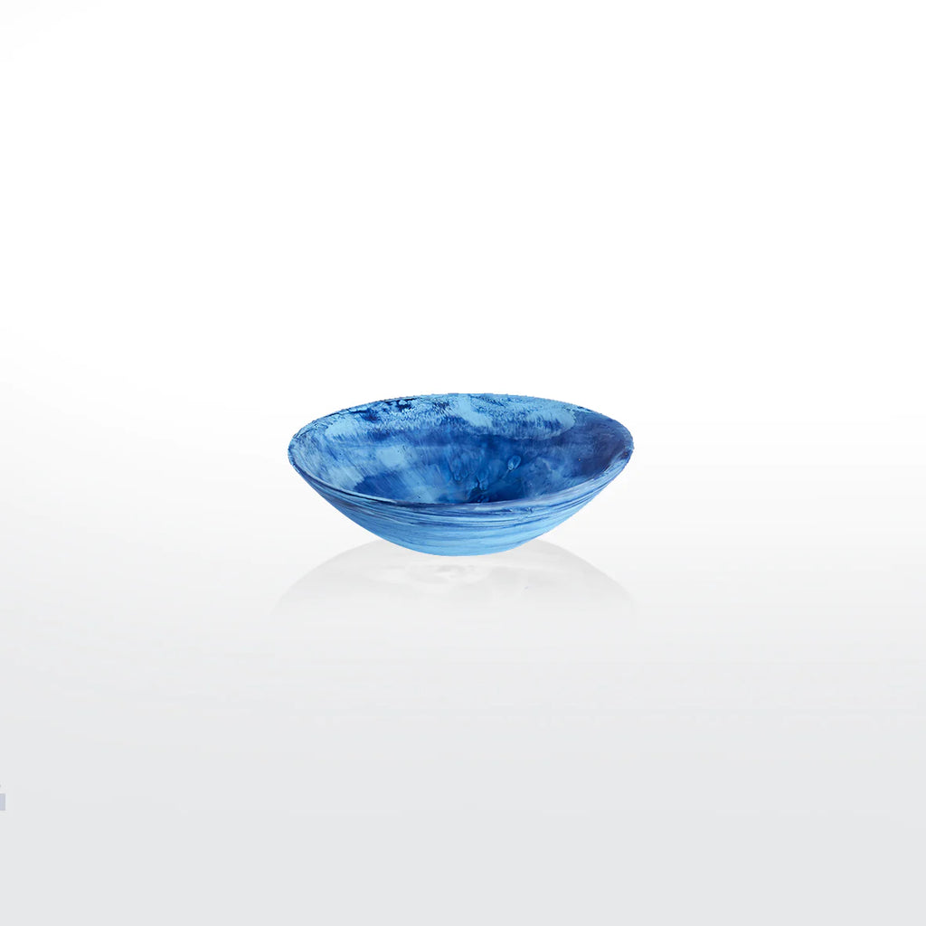 Nashi Home Resin Denim Swirl Everyday Extra Small Bowl - Charles Mayer
