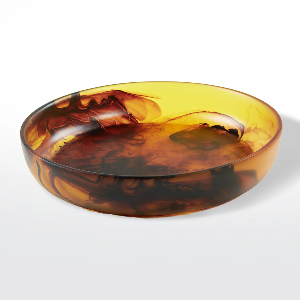 Nashi Home Resin Tortoise Large Round Bowl - Charles Mayer