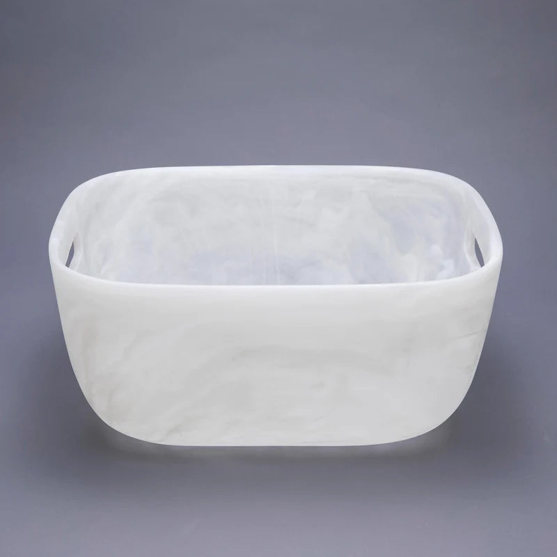 Nashi Home Resin White Swirl Party Bucket - Charles Mayer