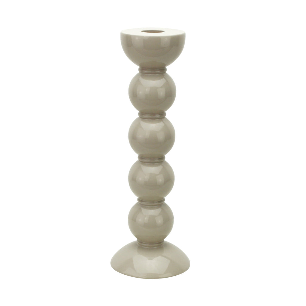 Addison Ross Tall Cappuccino Candlestick - Charles Mayer