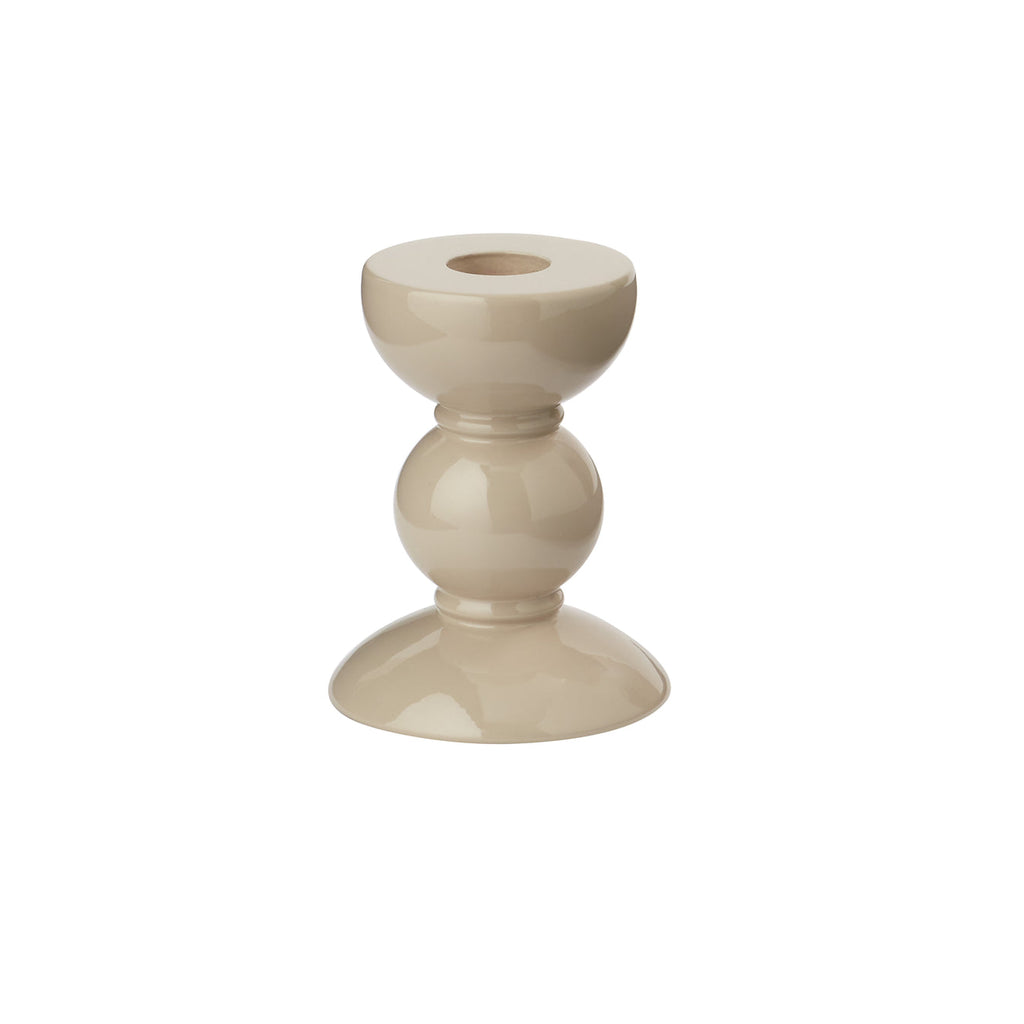 Addison Ross Small Cappuccino Candlestick - Charles Mayer