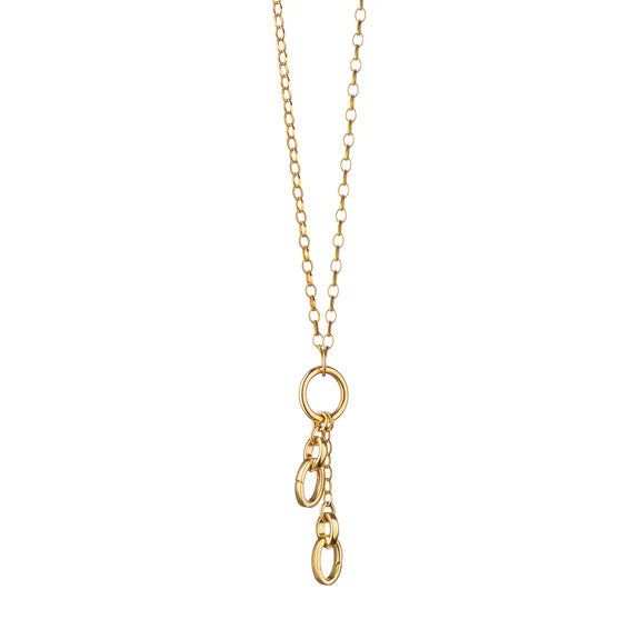 Monica Rich Kosann 18" 18k Chain with 2 Charm Enhancers - Charles Mayer