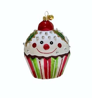 Jinglenog Cupcake Cutie Ornament - Charles Mayer