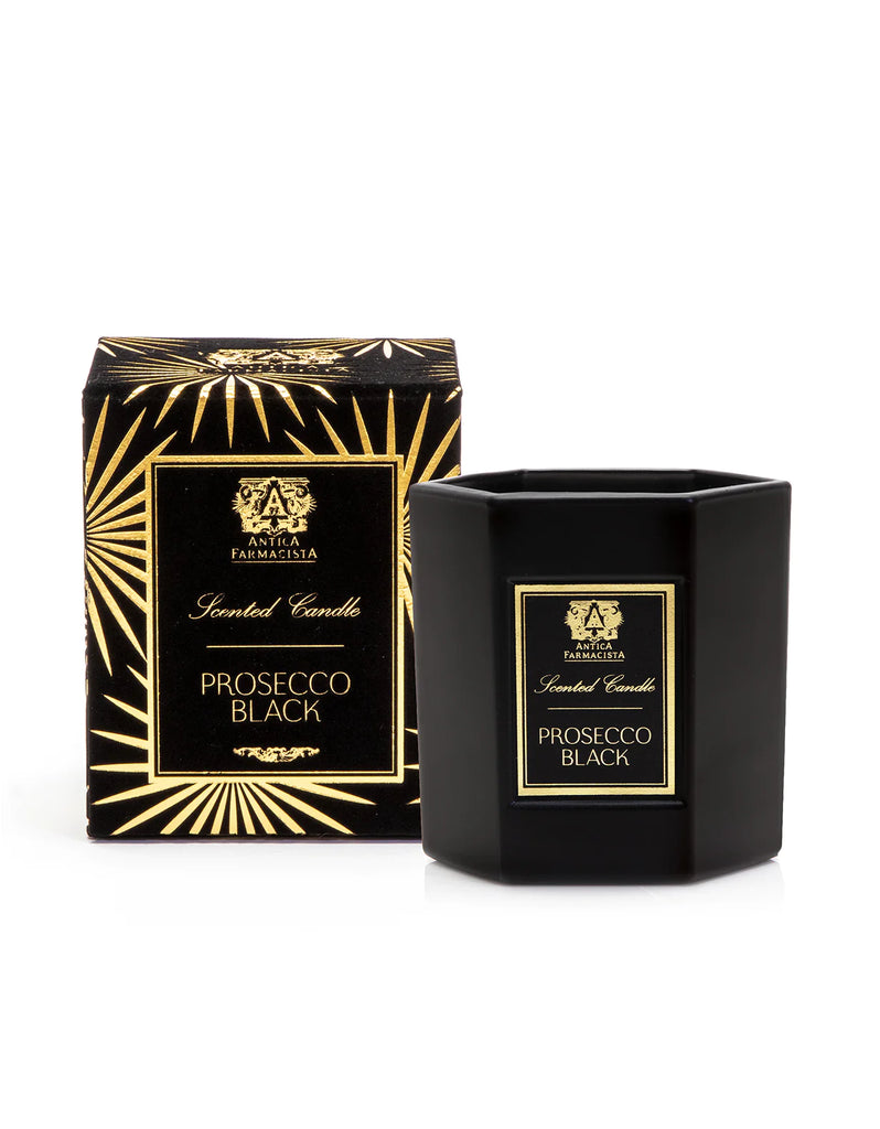 Antica Farmacista Prosecco Black 3 Wick Candle - Charles Mayer