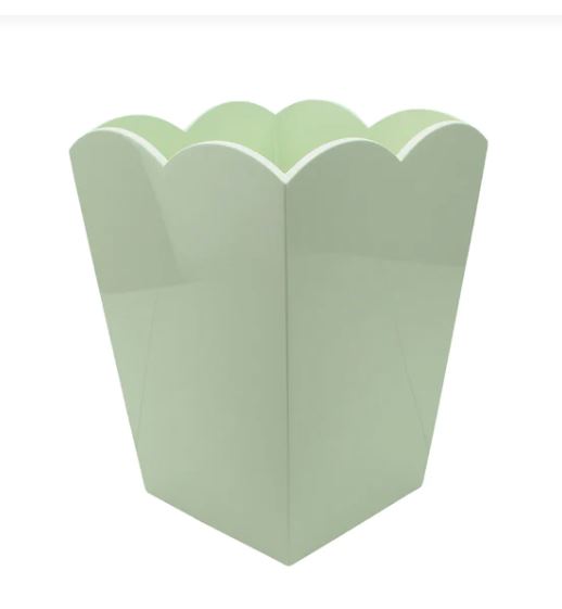 Addison Ross Scallop Bin, Mint Green - Charles Mayer