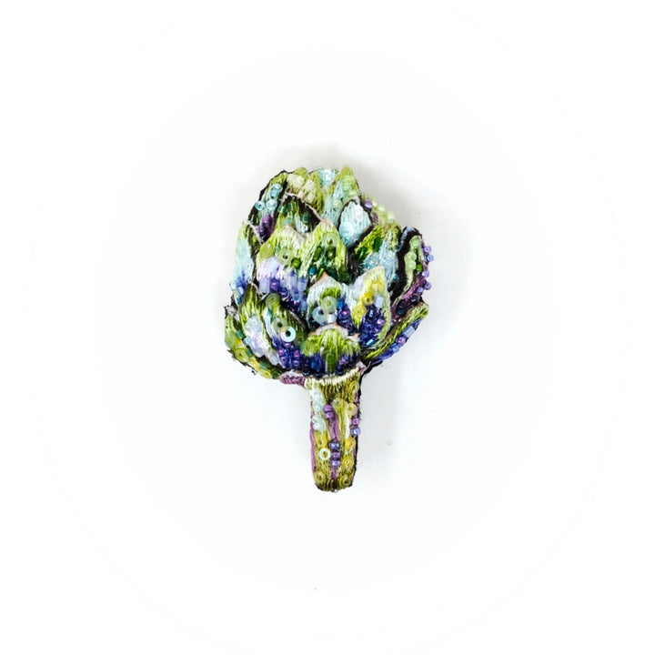 Trovelore Chianti Artichoke Brooch Pin - Charles Mayer