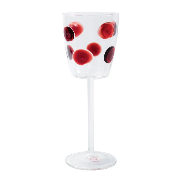 Vietri Drop Red Wine Glass - Charles Mayer