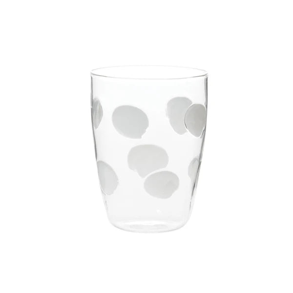 Vietri Drop White Tumbler - Charles Mayer