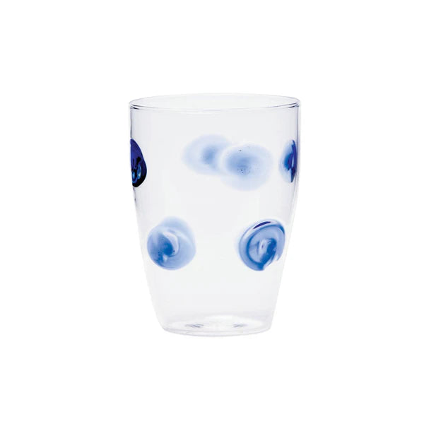 Vietri Drop Blue Tumbler - Charles Mayer