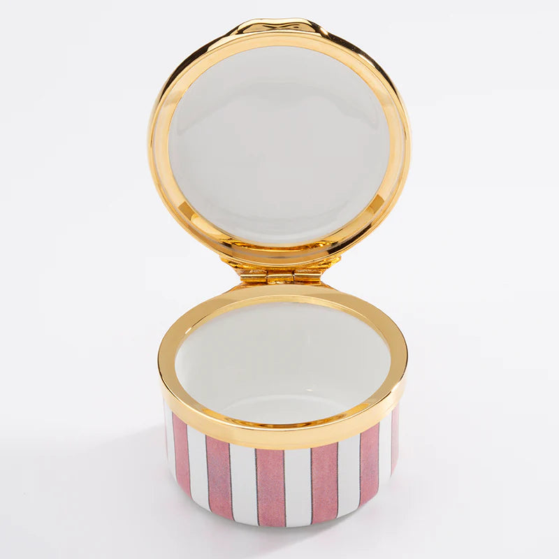 Halcyon Days "It's a Girl!" Enamel Box - Charles Mayer