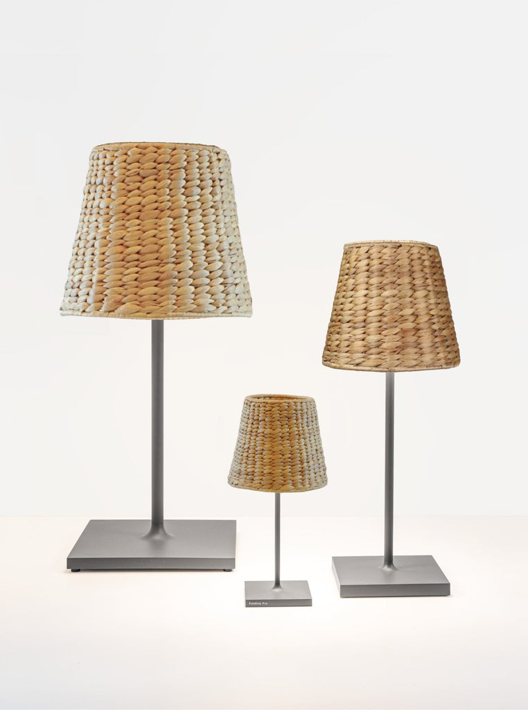 Zafferano Empire Water Hyacinth Shade for Poldina XXL - Charles Mayer