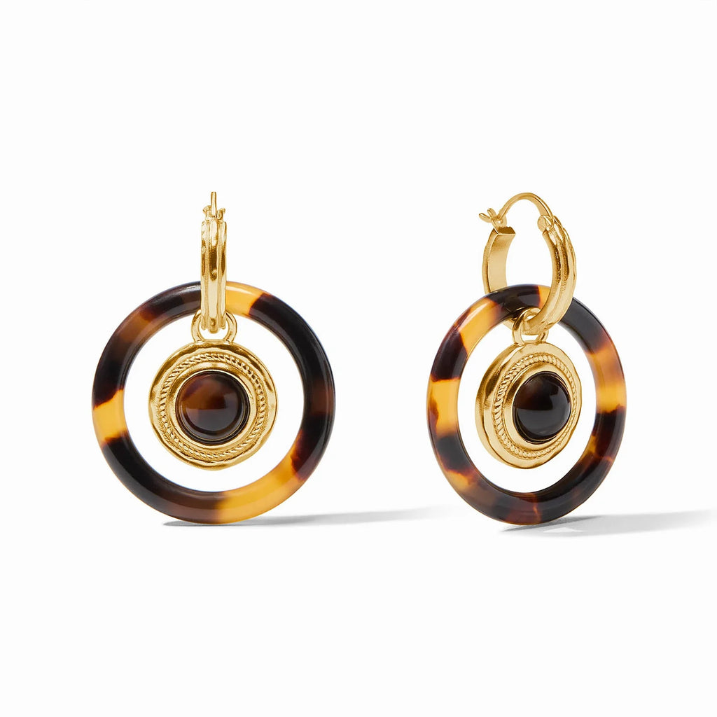 Julie Vos Madison 6-in-1 Tortoiseshell Earring - Charles Mayer
