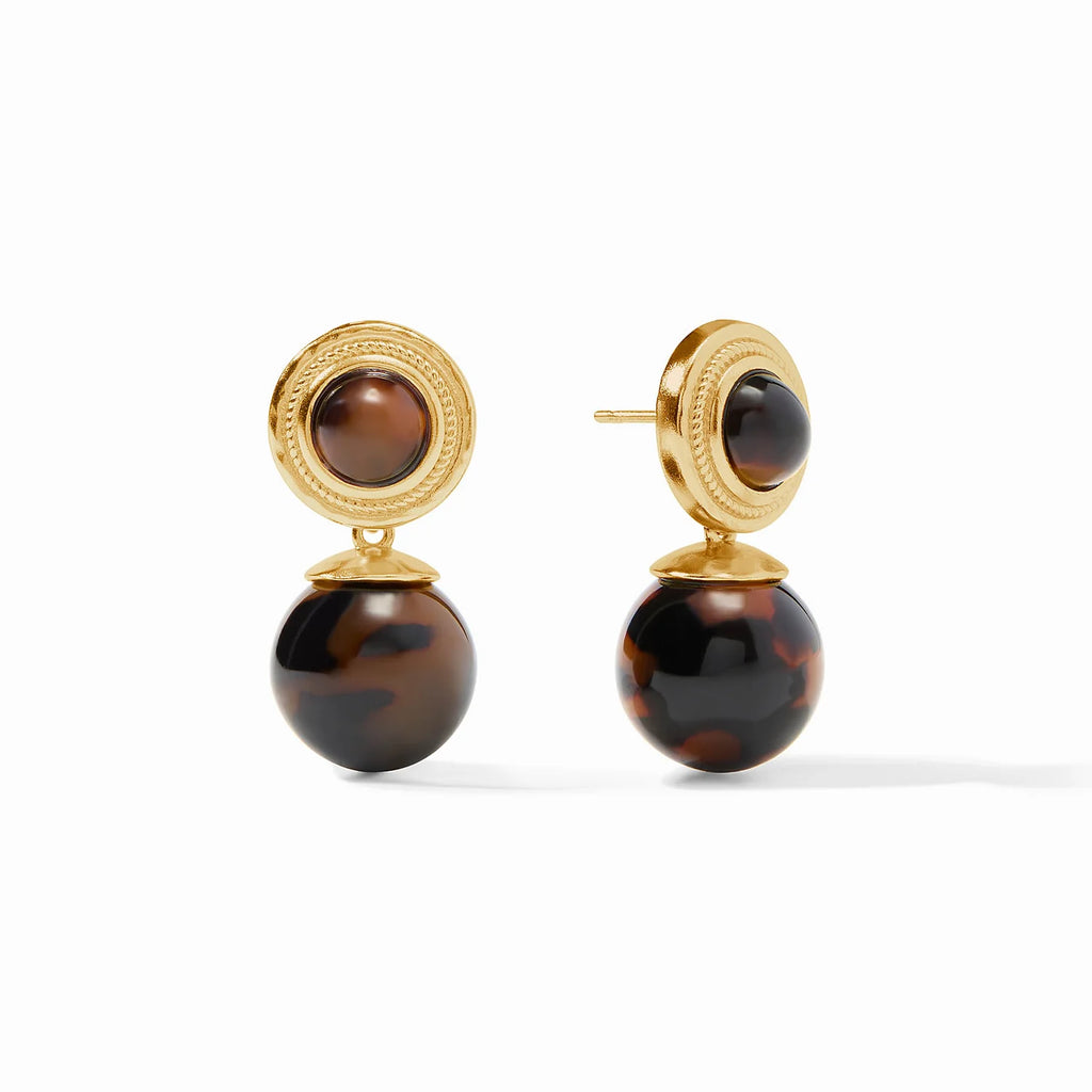 Julie Vos Madison Tortoiseshell Earring - Charles Mayer