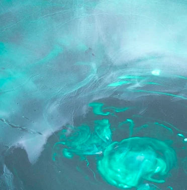 Nashi Home Resin Emerald Swirl Ice Bucket - Charles Mayer