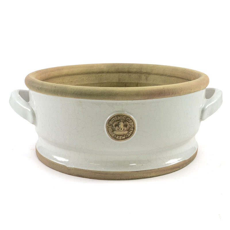 Botanical Collections Essex Large Ivory Low Bowl - Charles Mayer