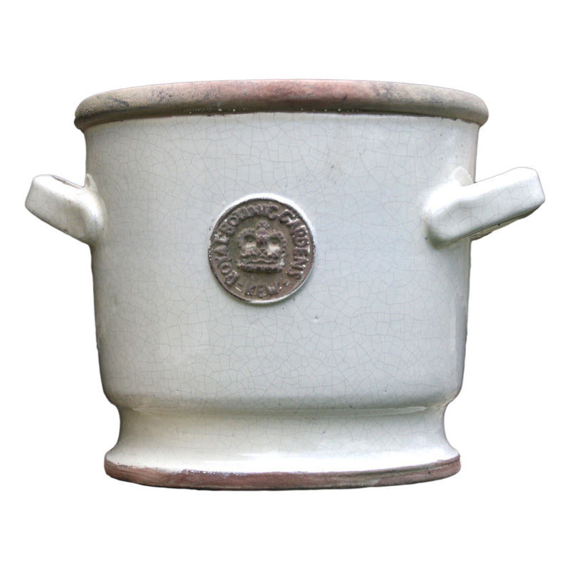 Botanical Collections Exeter Kew Small Tall Bowl, Old White - Charles Mayer