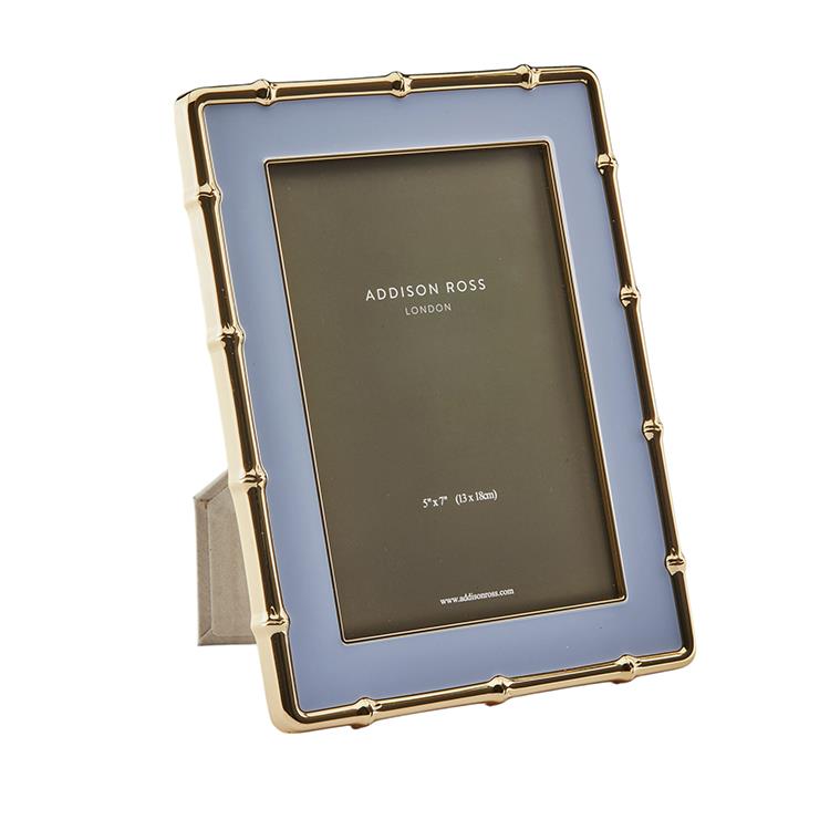 Addison Ross Pale Denim Gold Bambo 5*7 Frame - Charles Mayer