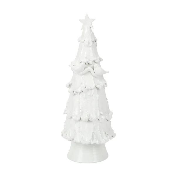 Vietri Foresta Large White Birds & Star Tree - Charles Mayer