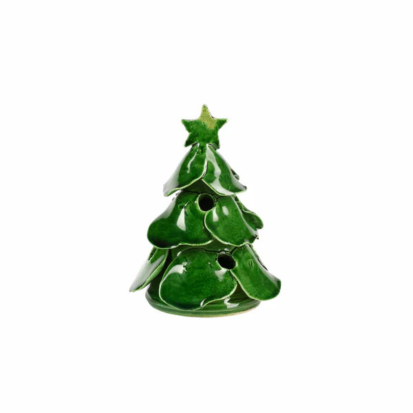 Vietri Foresta Green Mini Scallop Tree - Charles Mayer