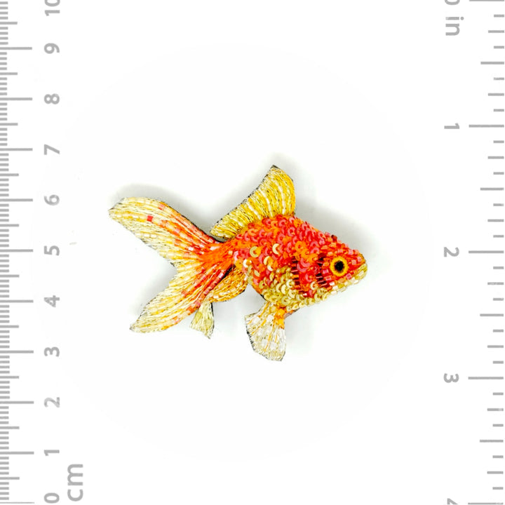 Trovelore Fantail Goldfish Brooch Pin - Charles Mayer