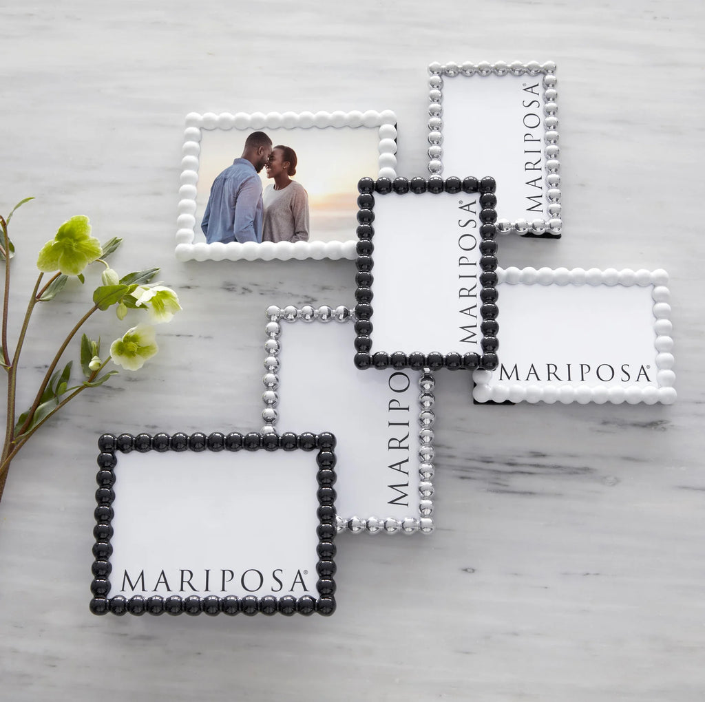 Mariposa Baubles White 4*6 Frame - Charles Mayer