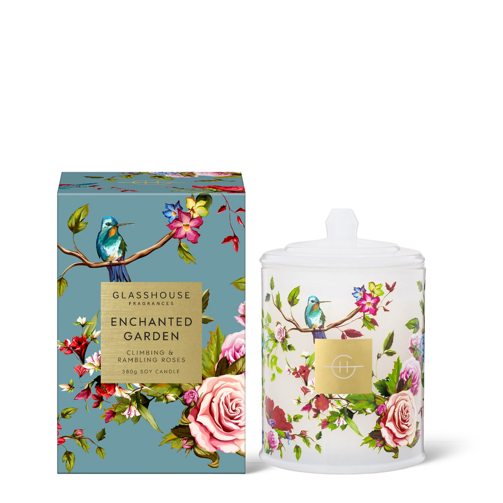 Glasshouse Enchanted Garden 2 Wick Candle - Charles Mayer