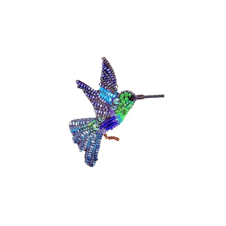 Trovelore Green Crowned Woodnymph Brooch Pin - Charles Mayer