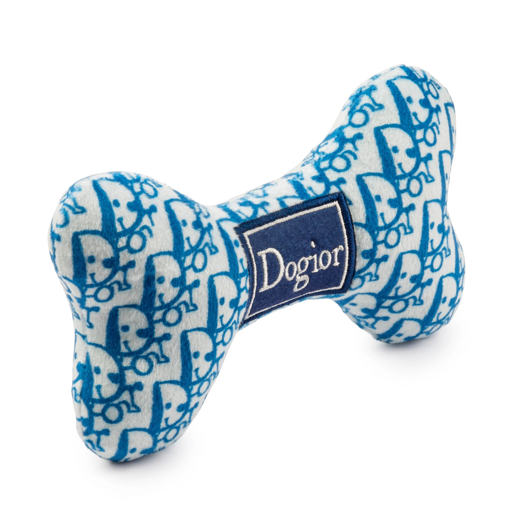 Haute Diggity Dog Doggier Navy Dog Bone - Charles Mayer