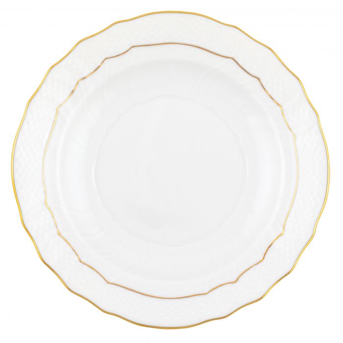 Herend Golden Edge Salad Plate - Charles Mayer