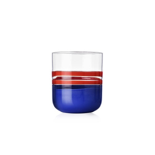 Ichendorf Gesti Red/Light Blue Tumbler - Charles Mayer