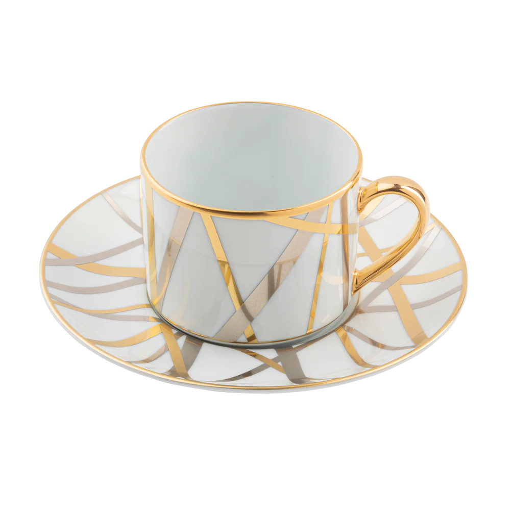 Pickard Kelly Wearstler Muhlholland Cup & Saucer - Charles Mayer