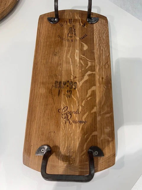 Provence Platters Vintage Rectangle Board with Wooden Legs - Charles Mayer