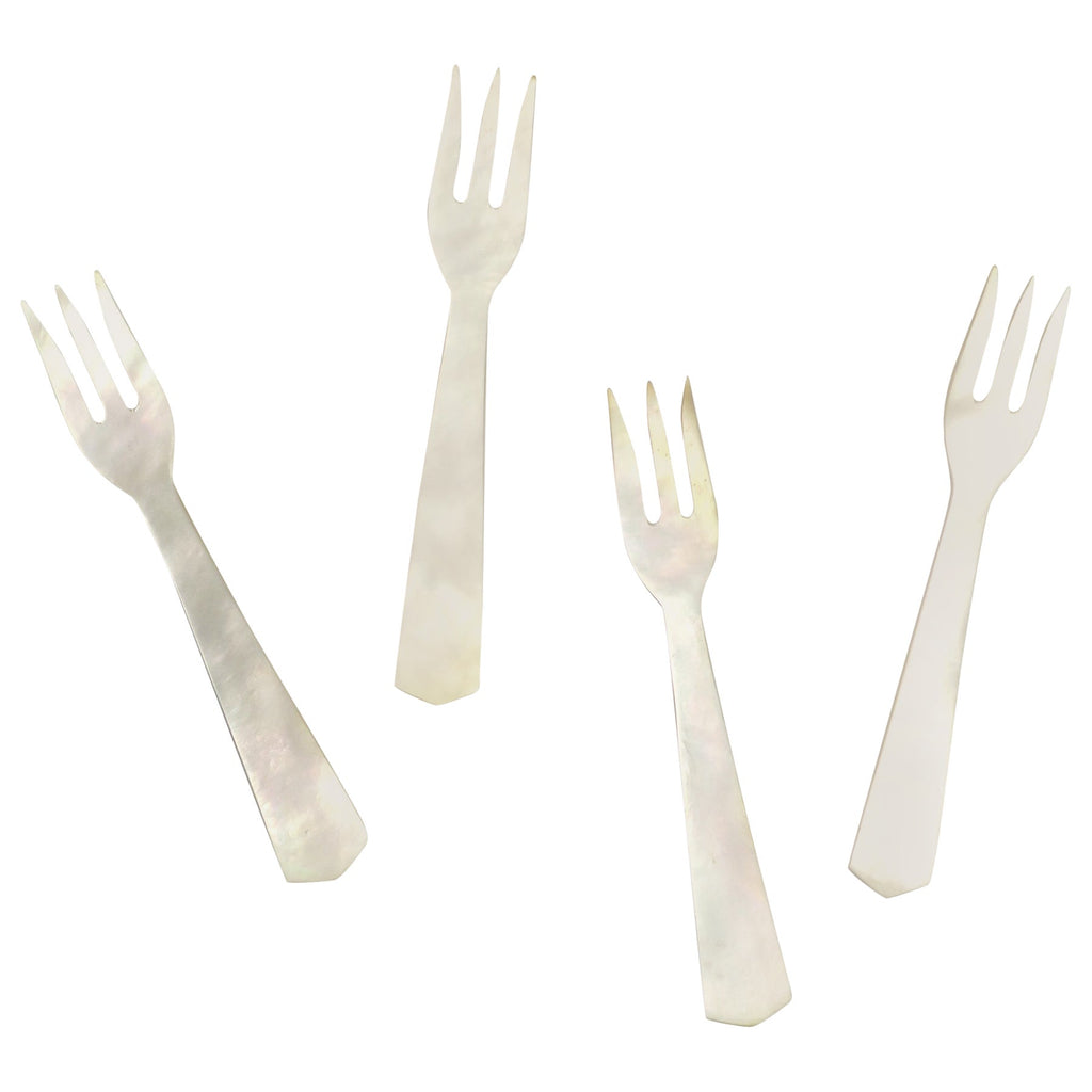 JWS Collections Mother of Pearl Appetizer Fork Set - Charles Mayer