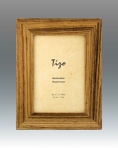 Tizo Zebrano Wood Frame – Charles Mayer
