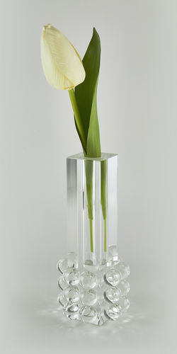 Tizo Design Balls Crystal Glass Bud Vase - Charles Mayer