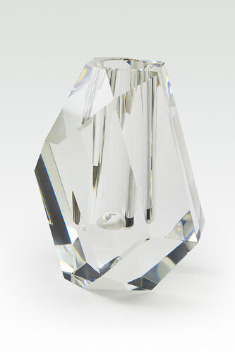 Tizo Crystal “Rock Shape” Vase Small - Charles Mayer