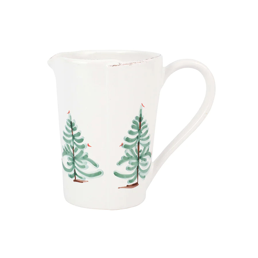 Vietri Lastra Holiday Pitcher - Charles Mayer