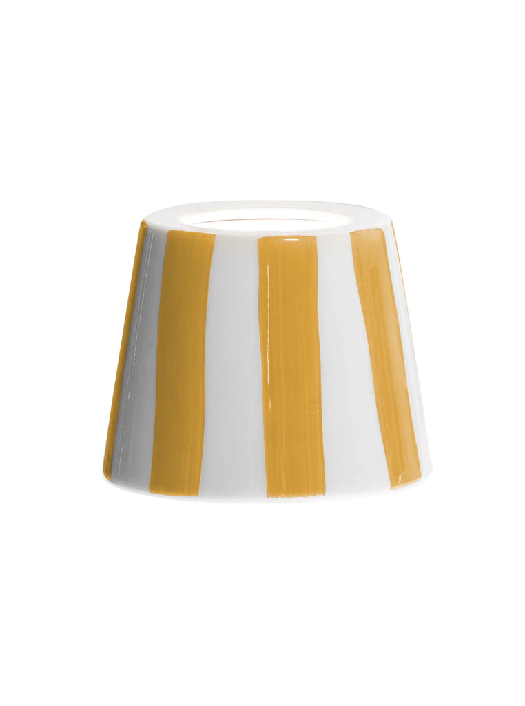 Zafferano Lido Shade, Yellow Stripe - Charles Mayer