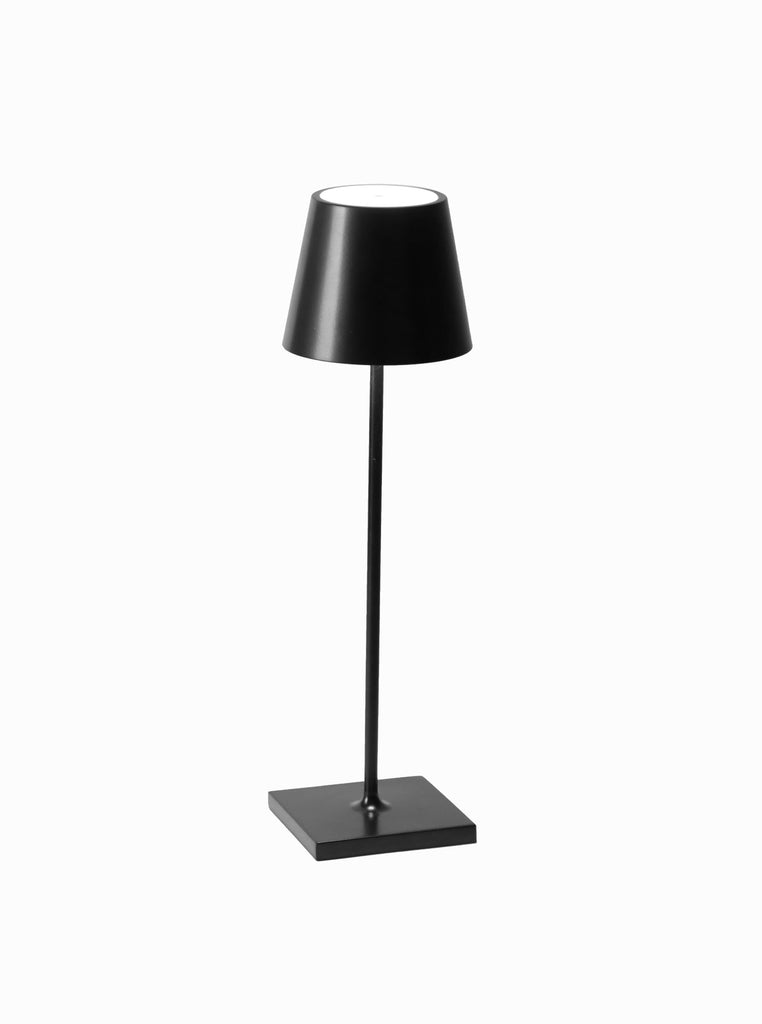 Zafferano Poldina Pro Black Table Lamp - Charles Mayer