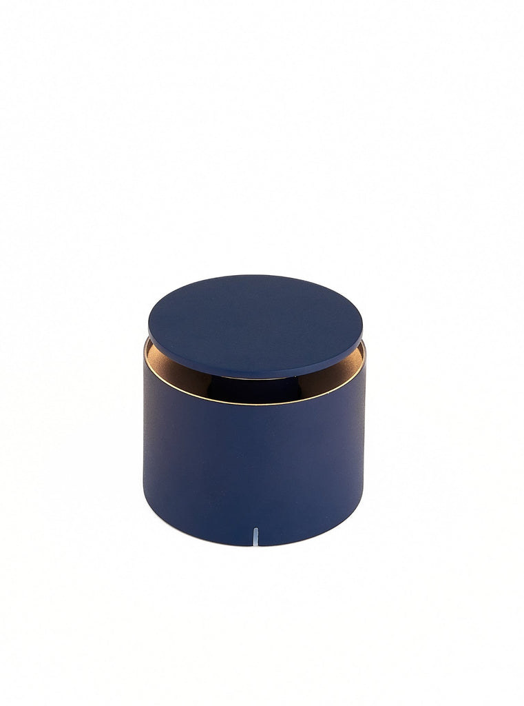 Zafferano Push Up Steel Blue Lamp - Charles Mayer