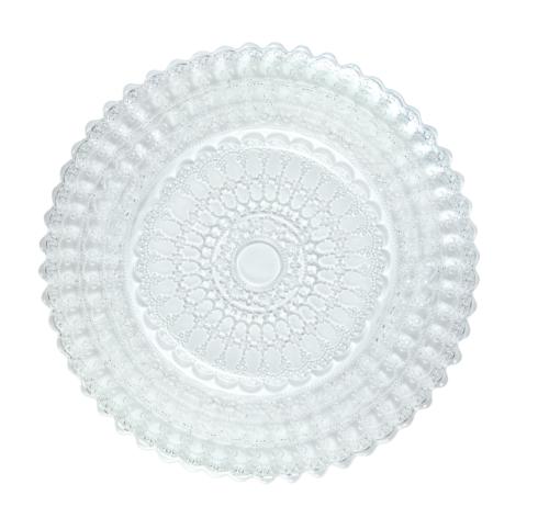 Le Coq Helios Barocco Transparent Charger - Charles Mayer