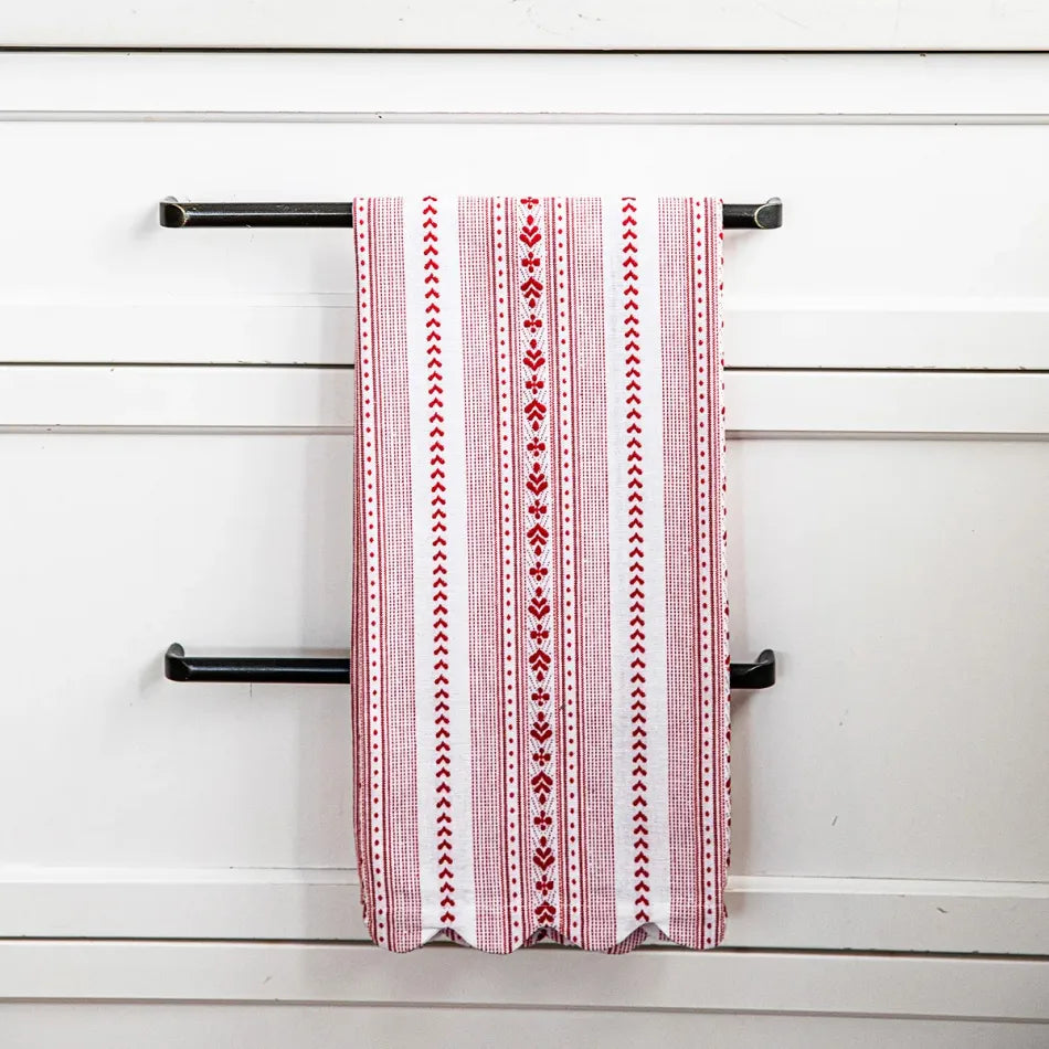 Juliska Villa Stripe Kitchen Towel, Set of 2 - Charles Mayer