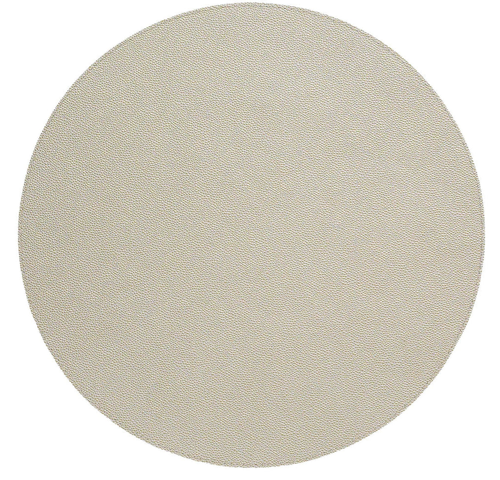 Bodrum Linen Skate Pearl Round Placemat - Charles Mayer