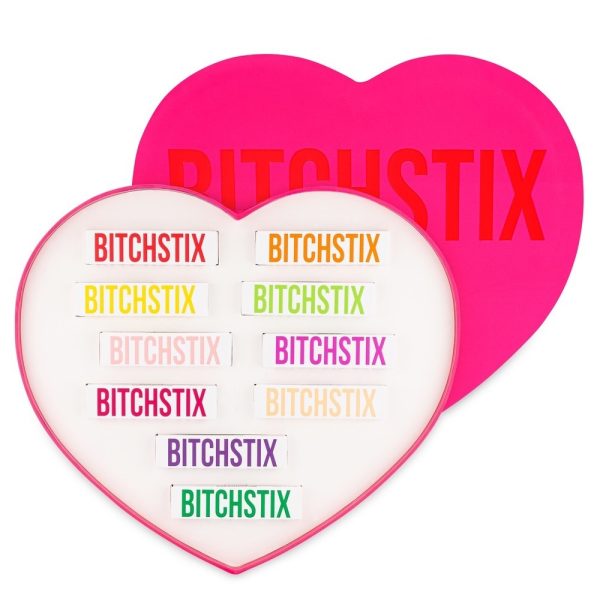 Bitchstix Heart Gift Box 10 SPF 30 Lip Balms - Charles Mayer