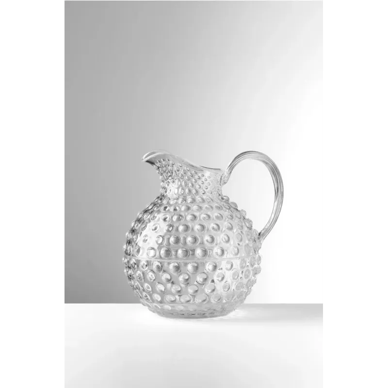 Mario Luca Giusti Rosetta Clear Pitcher - Charles Mayer