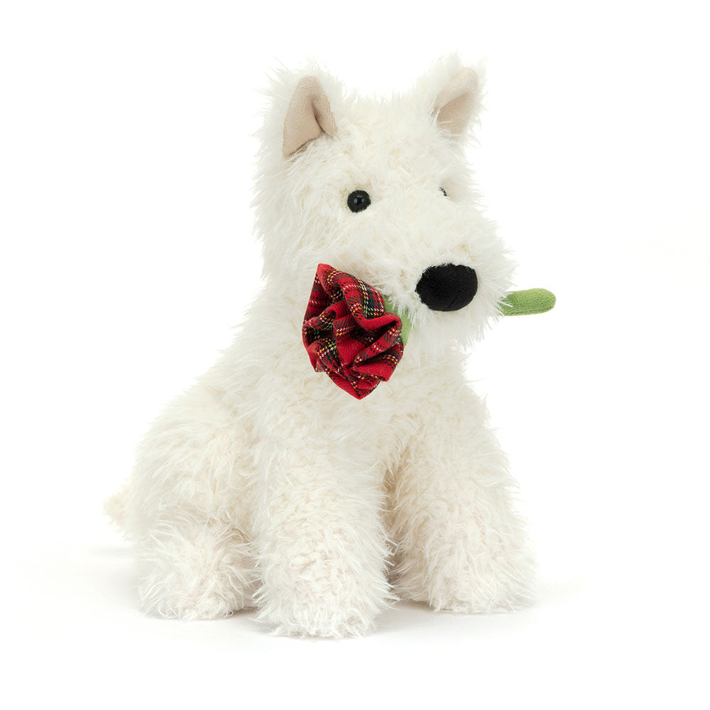 Jellycat Munro Scottie "Love You" Dog - Charles Mayer