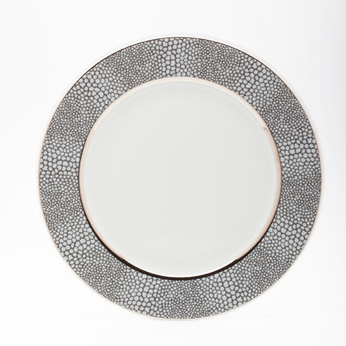 Royal Limoge Makassar Platinum Dinner Plate - Charles Mayer