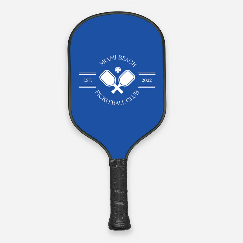 Jill & Ally Miami Beach Pickleball Club Racquet - Charles Mayer