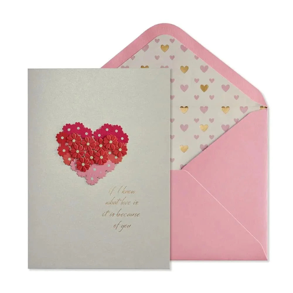 Niquea.D Flower Heart Card - Charles Mayer